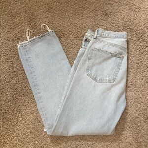 Agolde Light Wash Denim Jeans